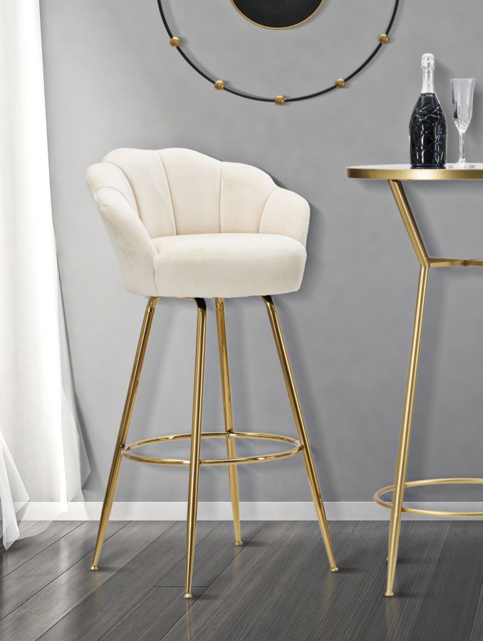 BAR STOOL VIENNA CREMA CM 55X53X110 - slika 8