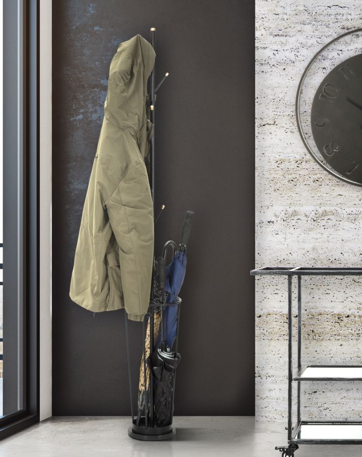 HUNGER/UMBRELLA HOLDER GLAM BLACK CMØ 26X176 - slika 7