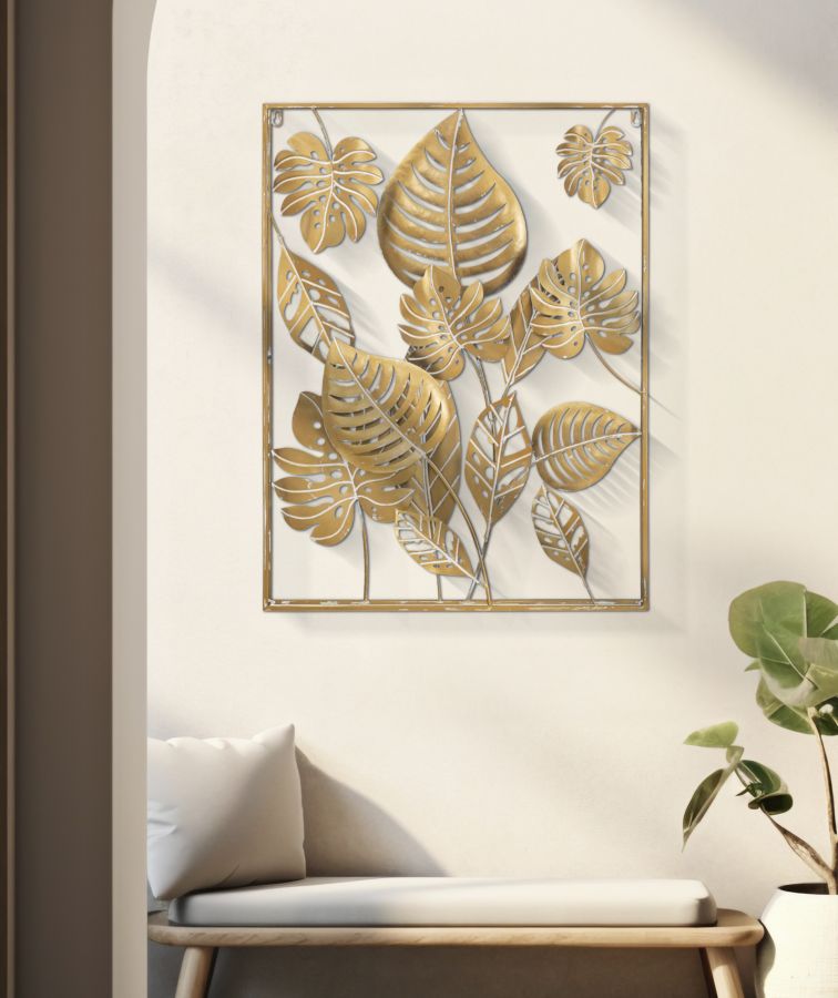 WALL IRON PANEL JUNGLE RET. 60X80X6.5 - slika 5