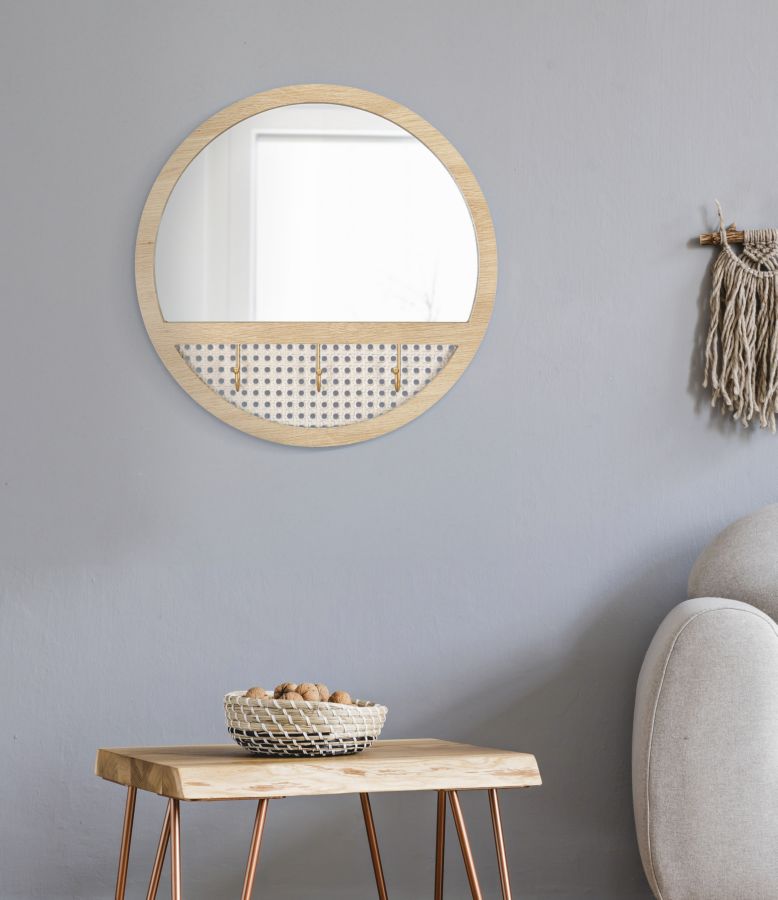 WALL MIRROR FUJI CM Ø 50X5 - slika 5