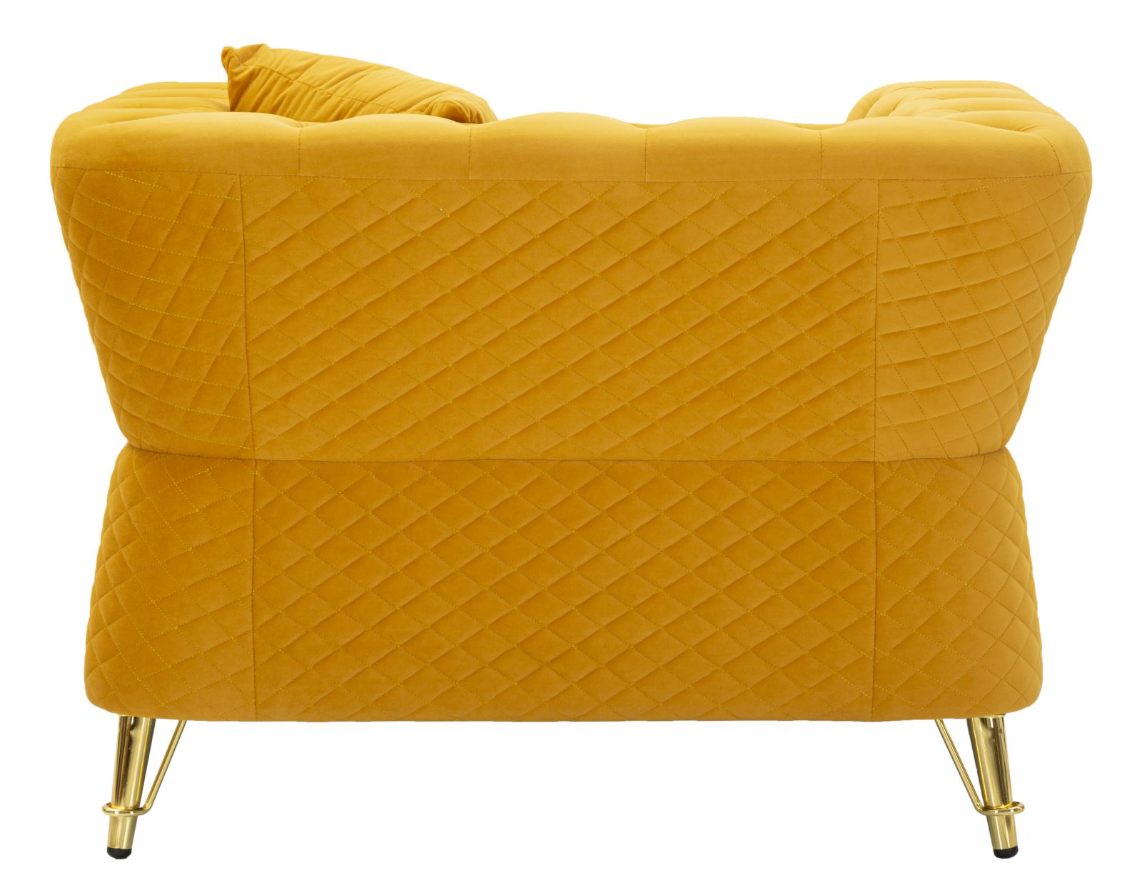 ARMCHAIR EMY MUSTARD WITH CUSHION CM 104X83X76 - slika 11