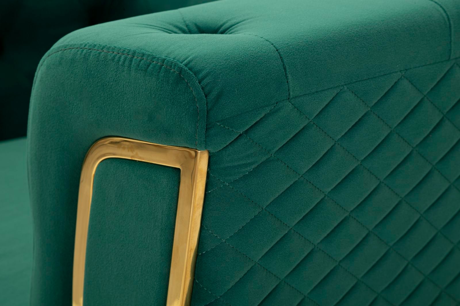 ARMCHAIR EMY GREEN WITH CUSHION CM 104X83X76 - slika 11