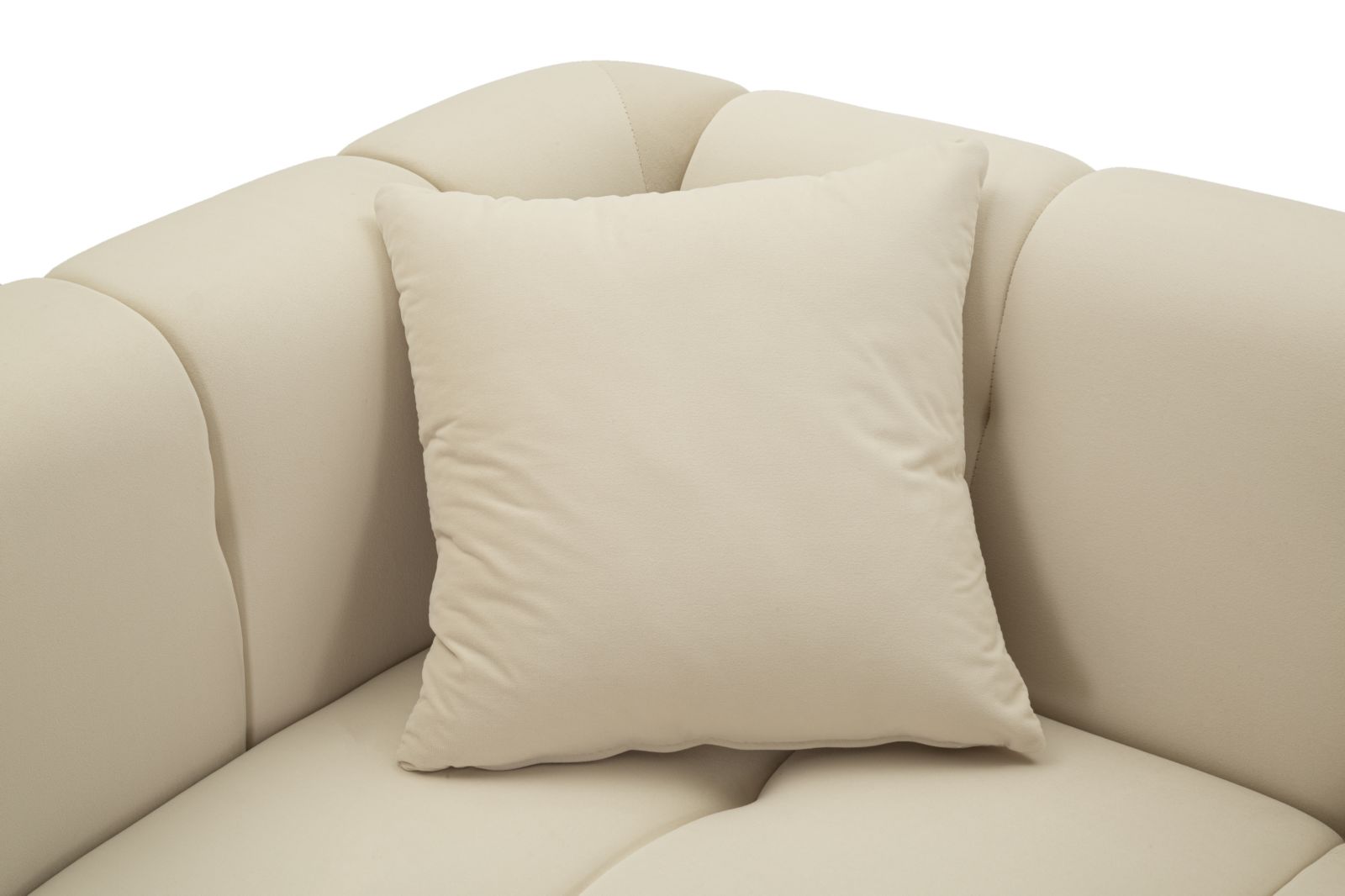 SOFA ALMA CREAM WITH CUSHIONS CM 155X81X71 - slika 10