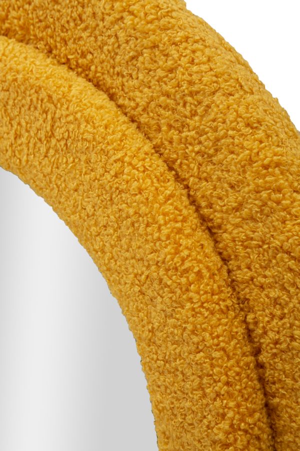 WALL MIRROR TEDDY MUSTARD CM 60X4X160 - slika 4