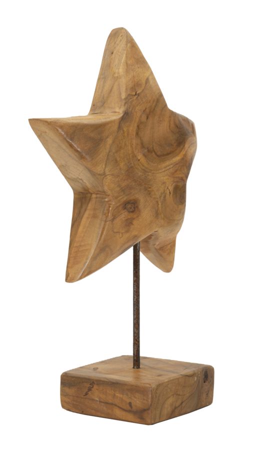 STAR SCULPTURE TEAK CM 28X1242 - slika 2