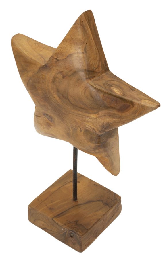 STAR SCULPTURE TEAK CM 28X1242 - slika 3