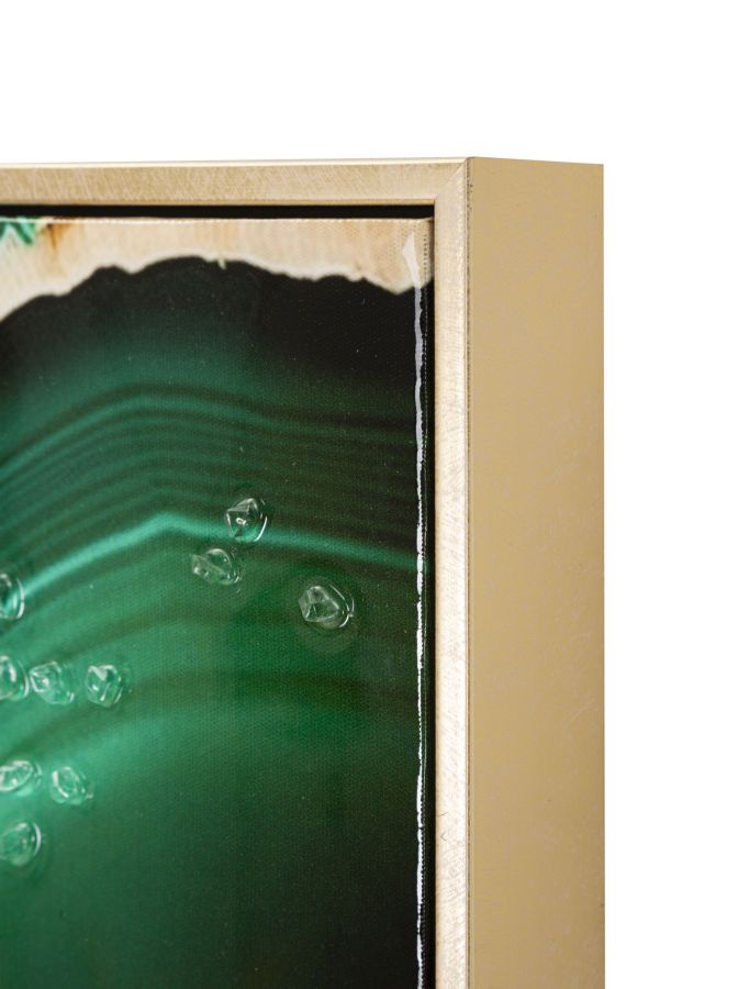 LAQUARED WALL PANTING WITH FRAME SMERALDY -B- CM 82X4X62 - slika 4
