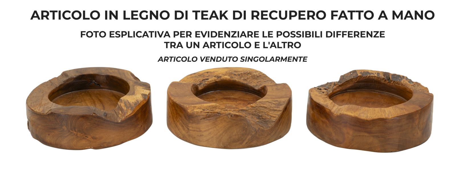 TRAY ERUSI PLUS TEAK CM Ø 21X6 - slika 5