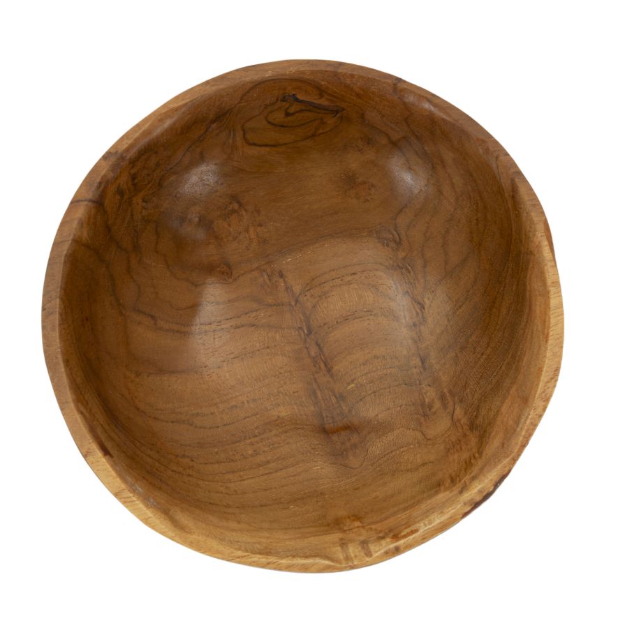 TRAY BUTOT TEAK CM Ø 15X8 - slika 2