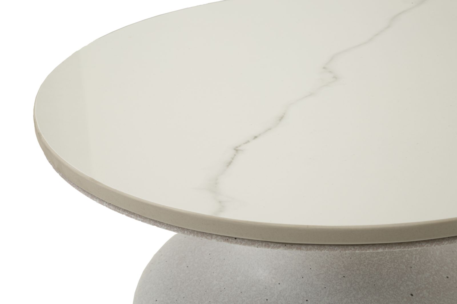 TABLE WHITE FUSH CM Ø 40X47 - slika 3