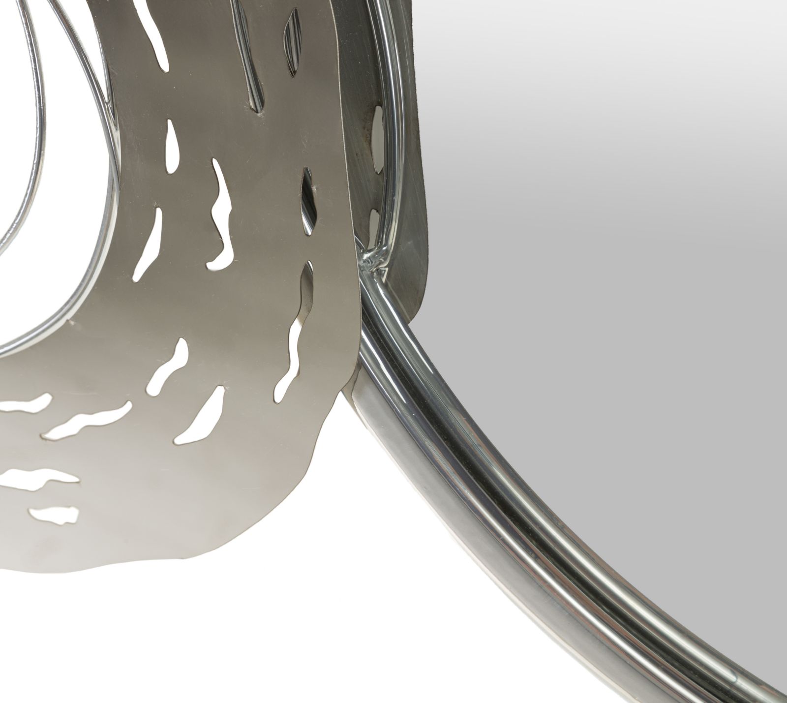 WALL IRON PANEL HOP WITH MIRROR CM 106X3,8X48 - slika 4