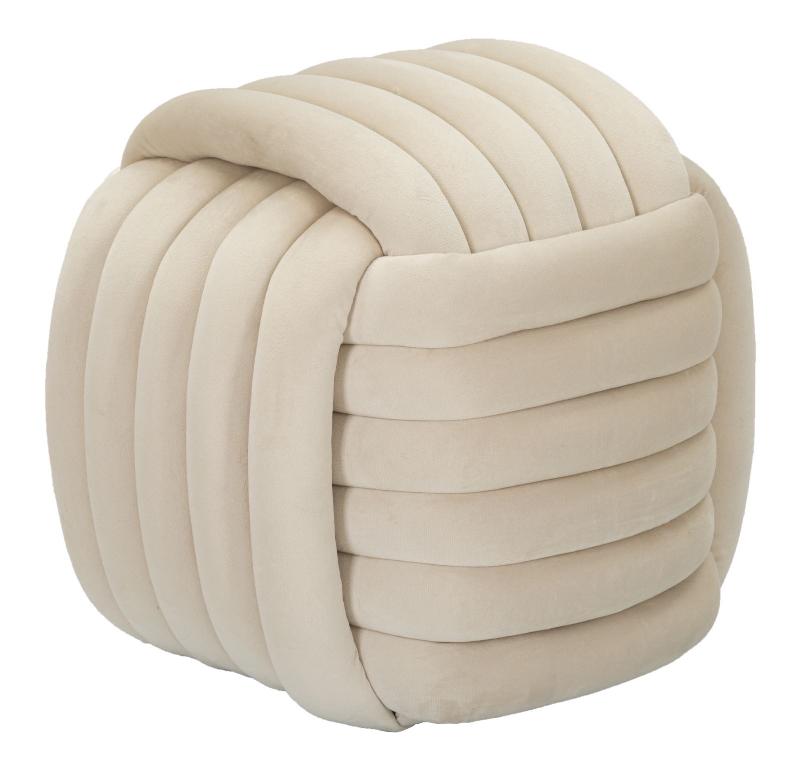 STOOL SOFTY CREAM CM 45X45X45 - slika 2