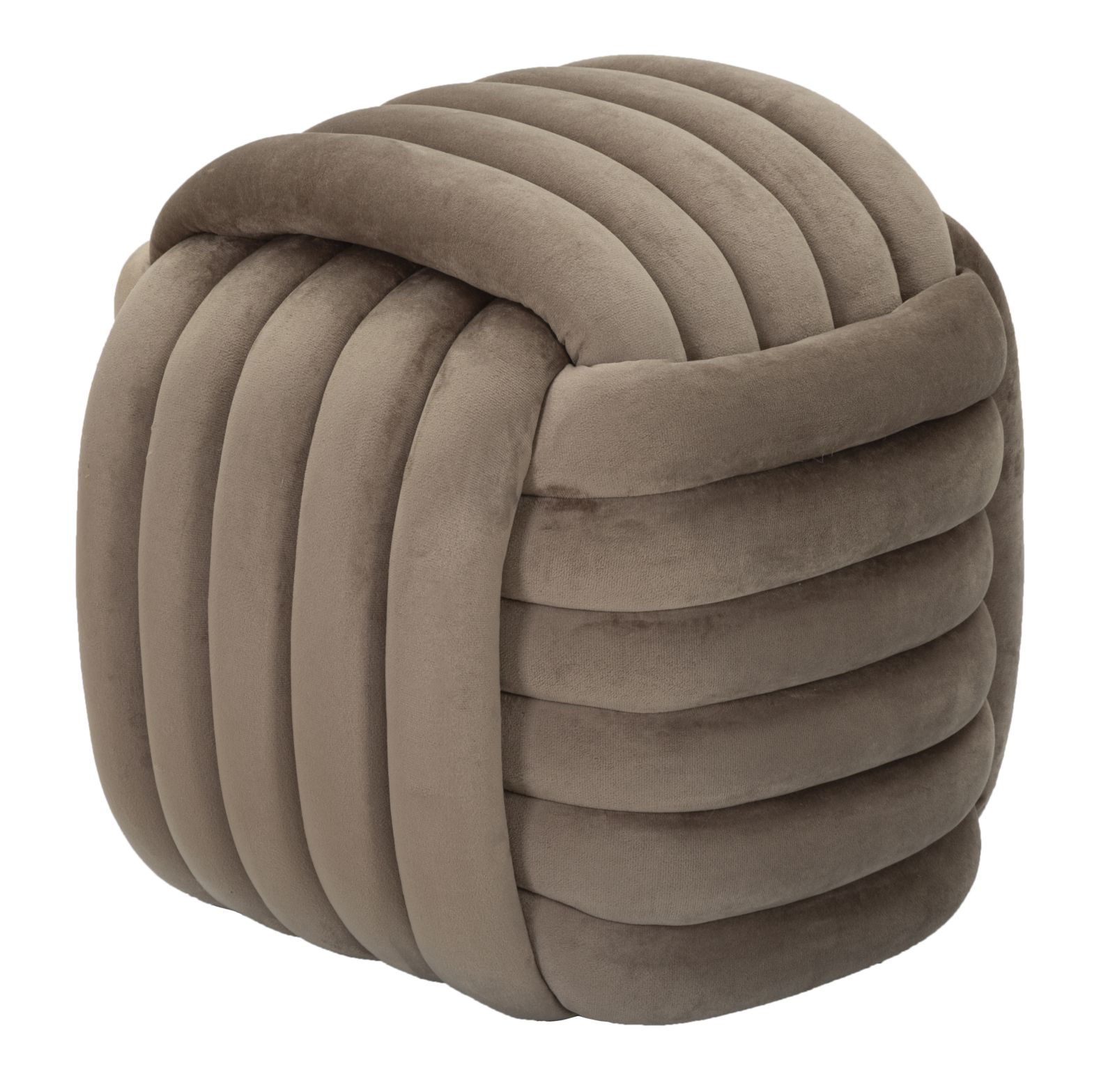 STOOL SOFTY GREY CM 45X45X45 - slika 2