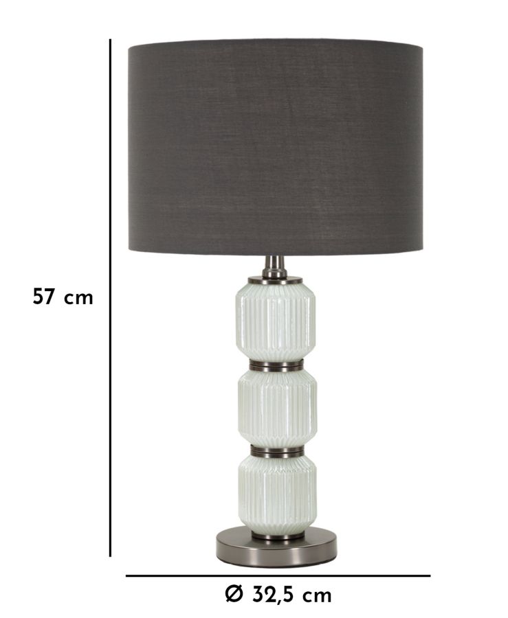 TABLE LAMP BRIGHT THREE CM Ø 32,5X57 - slika 6