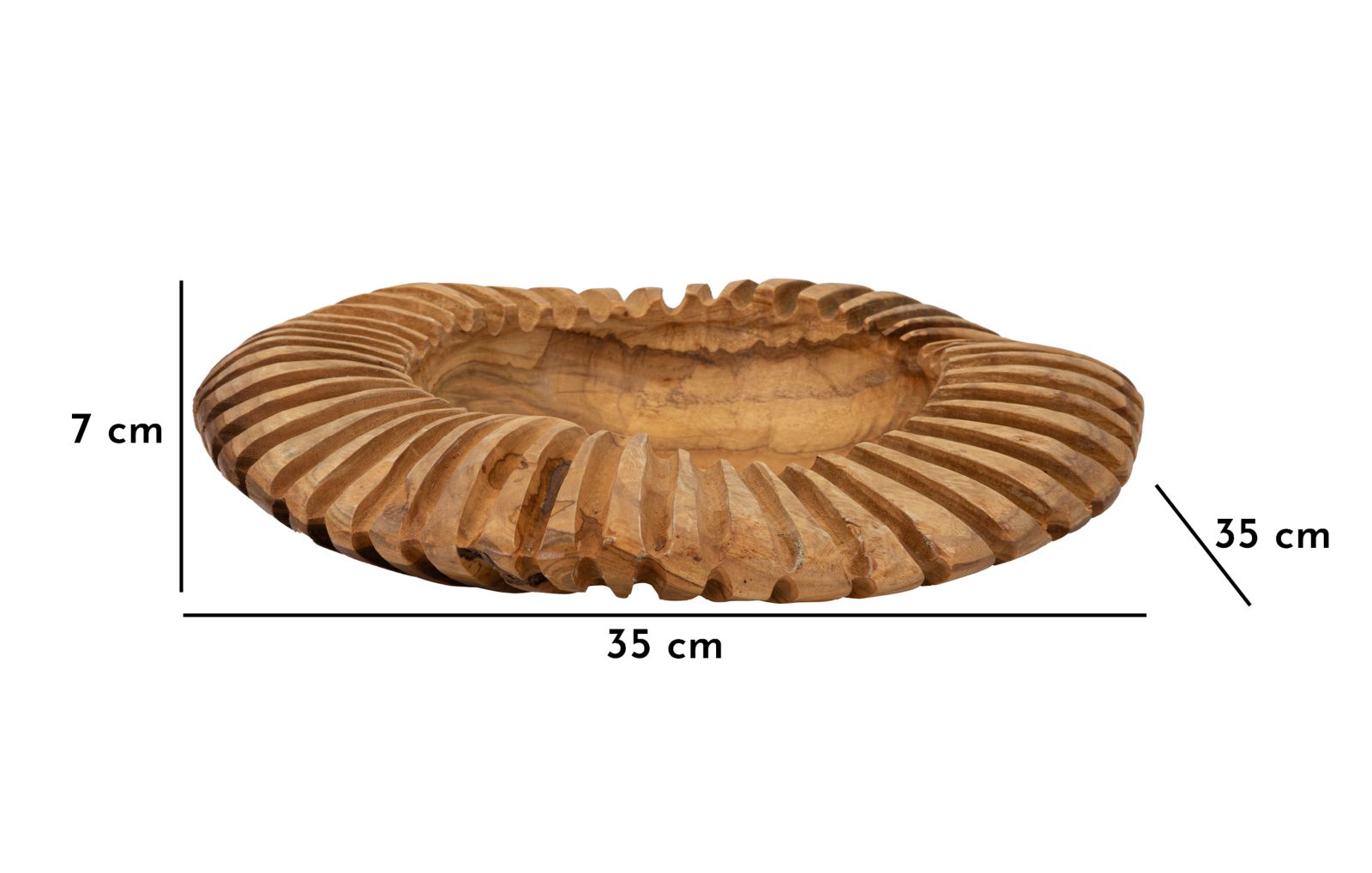 TRAY GERIS TEAK CM Ø 35X7 - slika 9