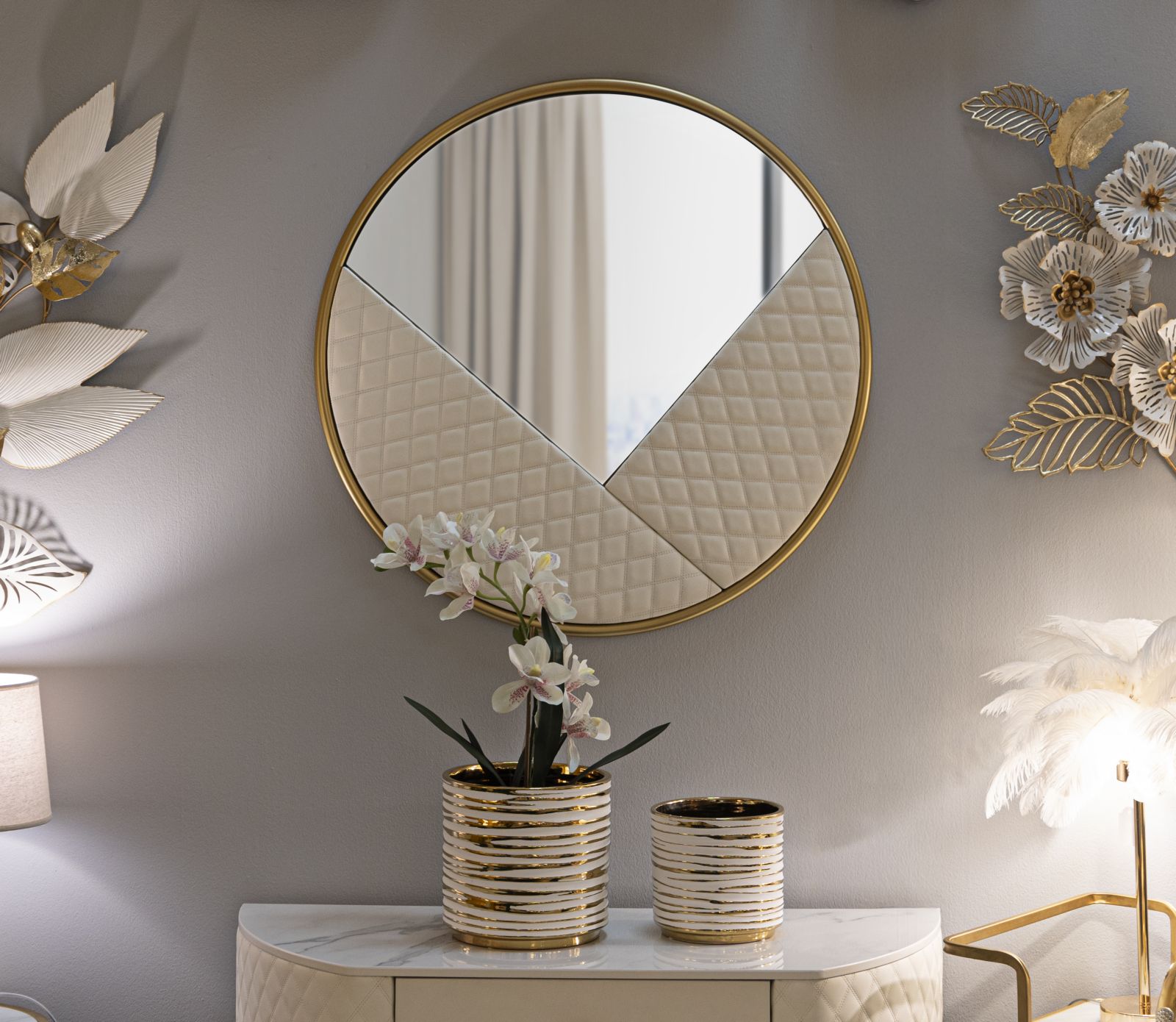 WALL MIRROR SHARON CM Ø80X3 - slika 6