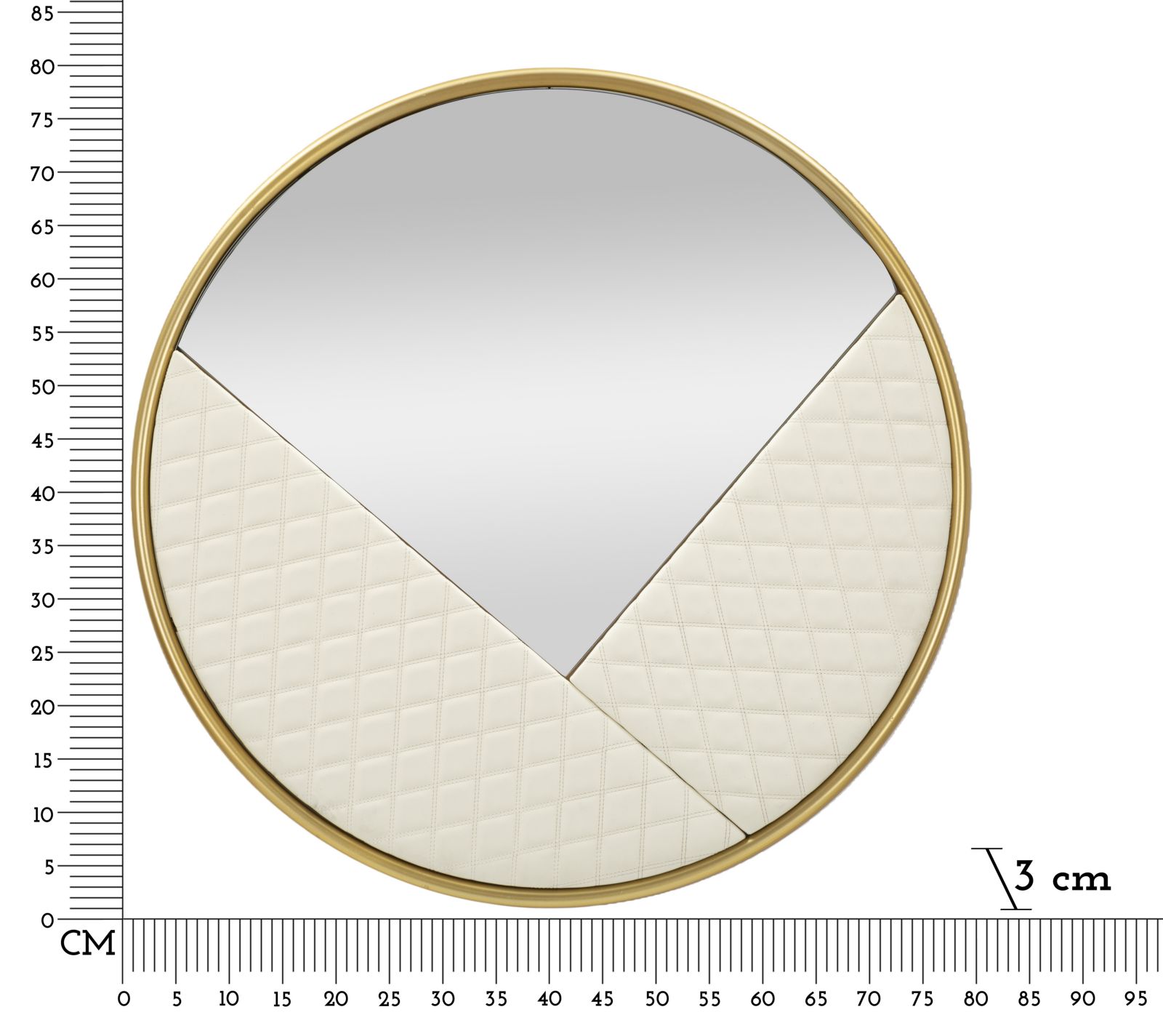 WALL MIRROR SHARON CM Ø80X3 - slika 7
