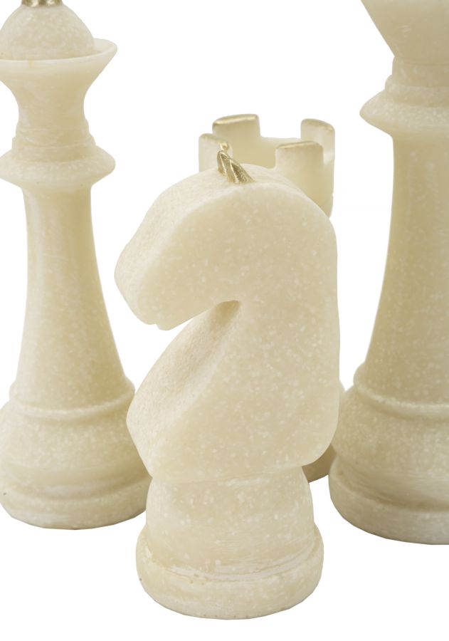 CHESS QUARZY SET 8 PCS ASSORTED CM Ø 4,4X9,2-4,3X13,3-5X16-X4,5X10,3 - slika 8