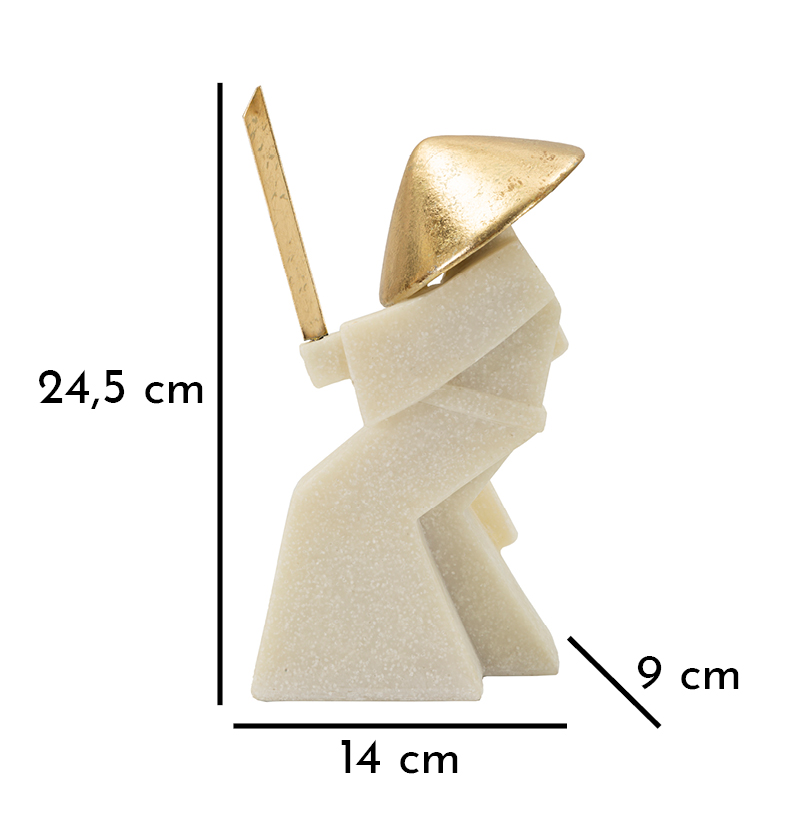 SAMURAI TOKU QUARZY -B- CM 14X9X24,5 - slika 8