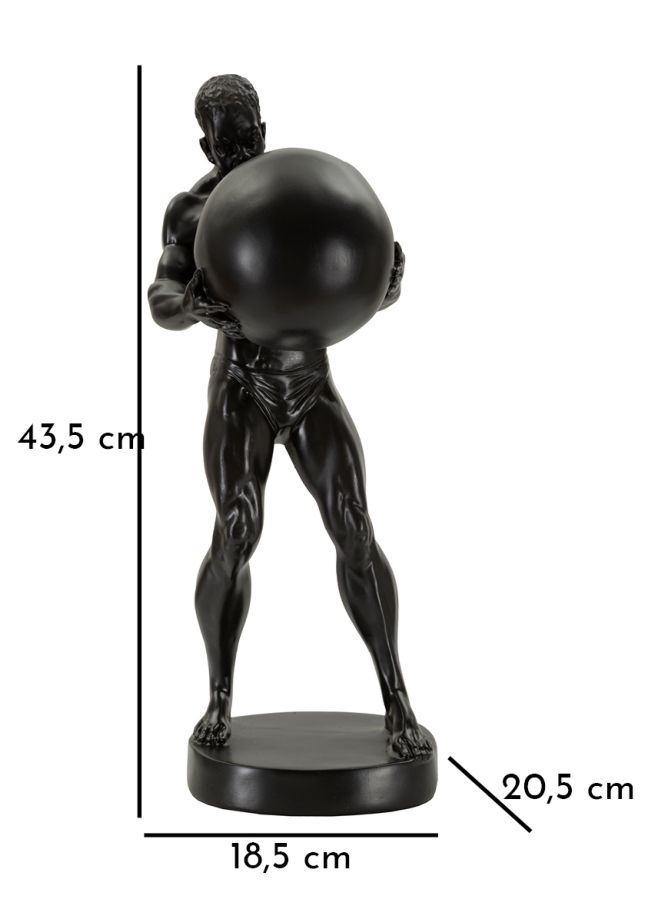 STATUE ATLAS CM 18,5X20,5X43,5 - slika 8