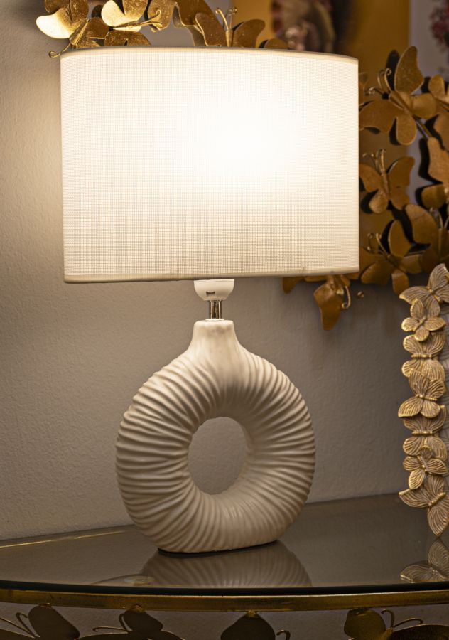 TABLE LAMP SETA WHITE CM 28,5X15X43 - slika 6