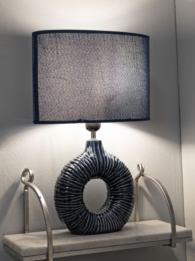 TABLE LAMP SETA BLUE CM 28,5X15X43 - slika 6