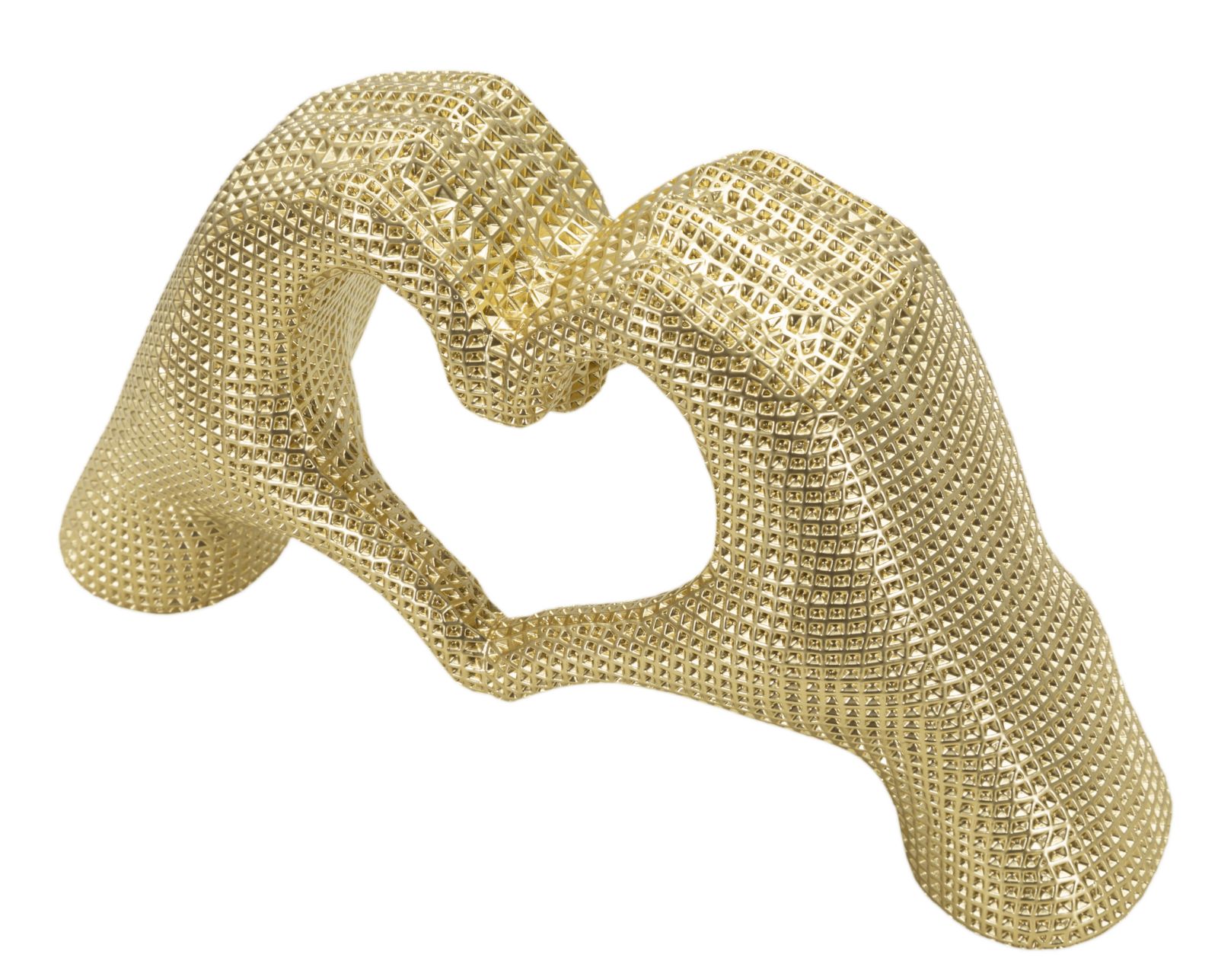 HANDS LOVER GOLD CM 25X7,5X13,5 - slika 3