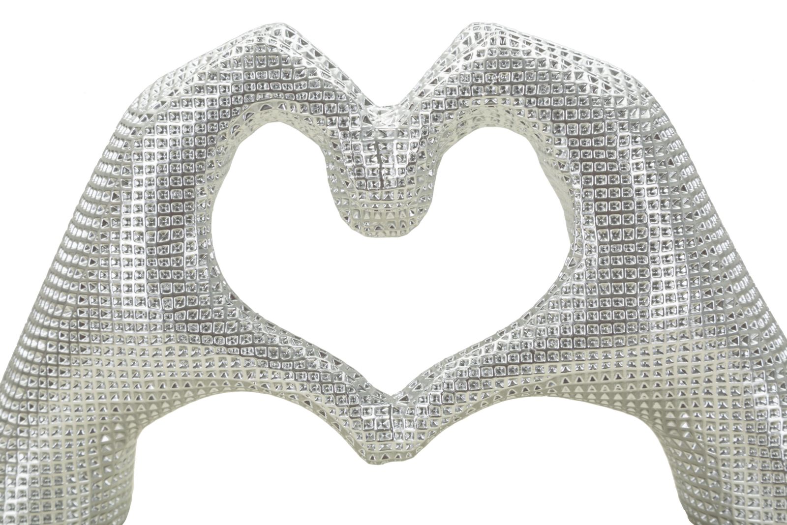 HANDS LOVER SILVER CM 25X7,5X13,5 - slika 4