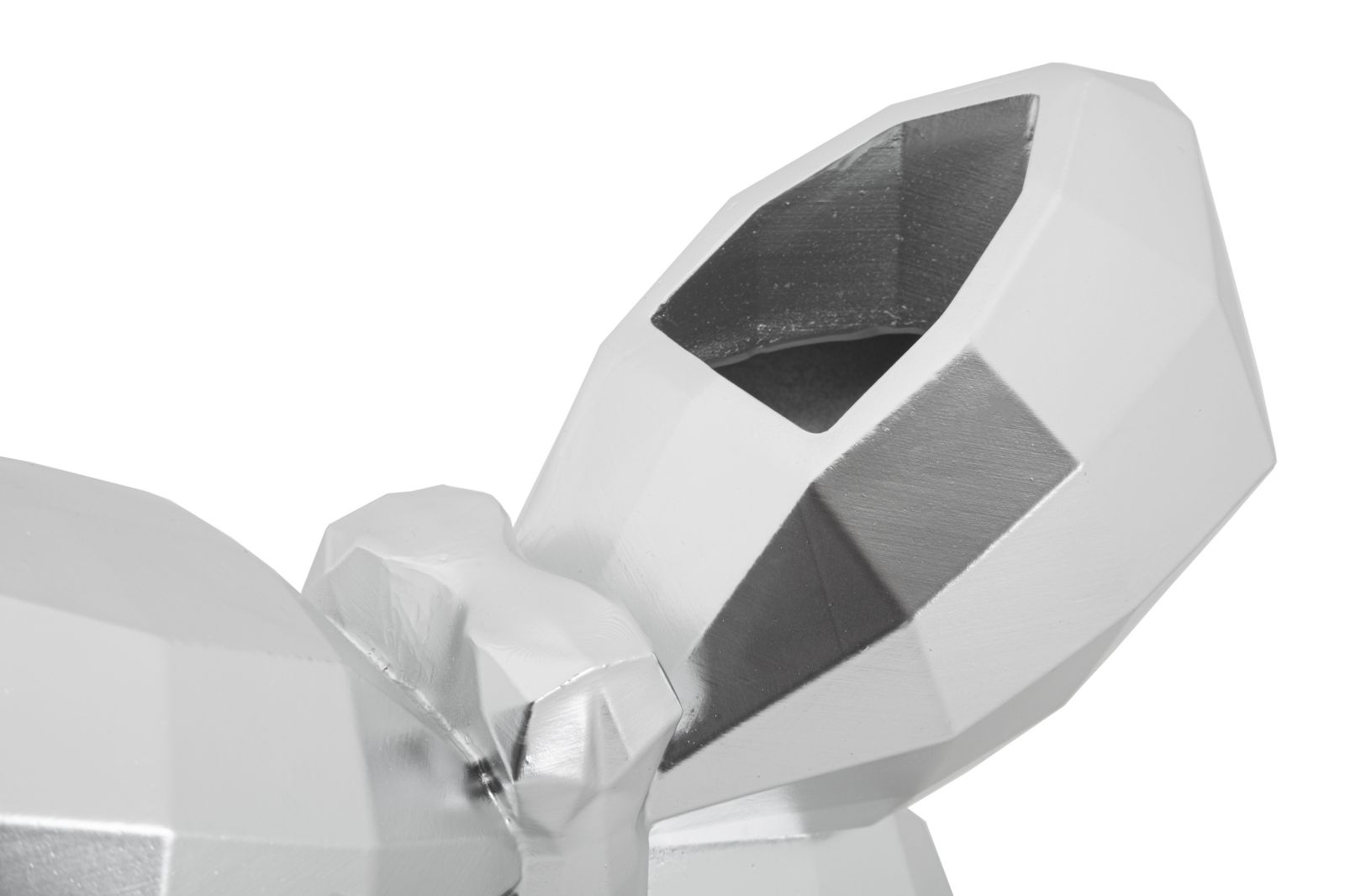 BUTTERFLY VASE SILVER CM 22,5X8X15 - slika 4