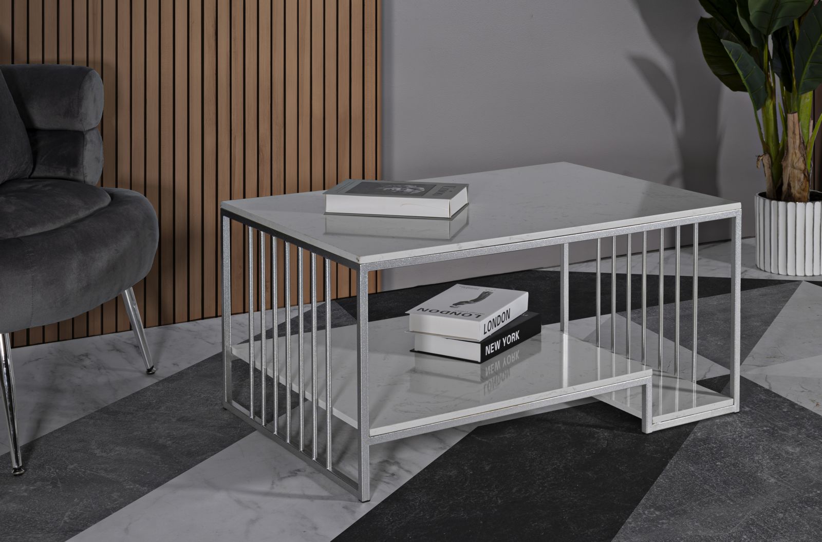 COFFEE TABLE KAYSERI CM 90X60X45 - slika 8