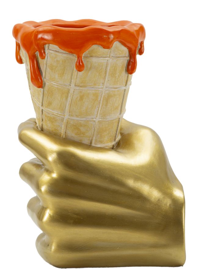 FLOWER POT CONE CM 18X16X26 - slika 2
