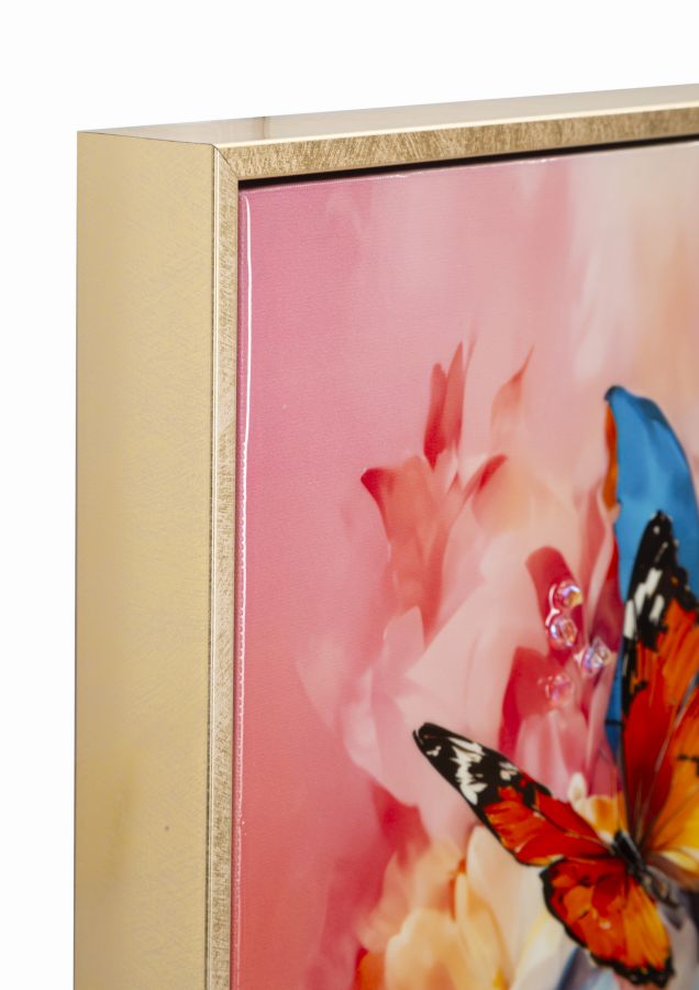 PAINTED ON CANVAS LACQUERED MARTY WITH FRAME -H- CM 62X4X92 - slika 3