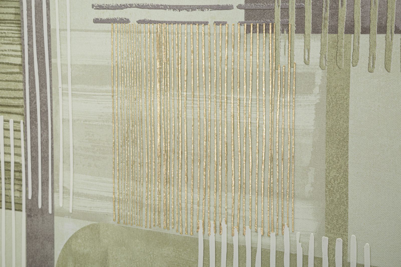 PRINTED ON CANVAS LINES WITH FRAME -H- CM 60X3X60 - slika 4