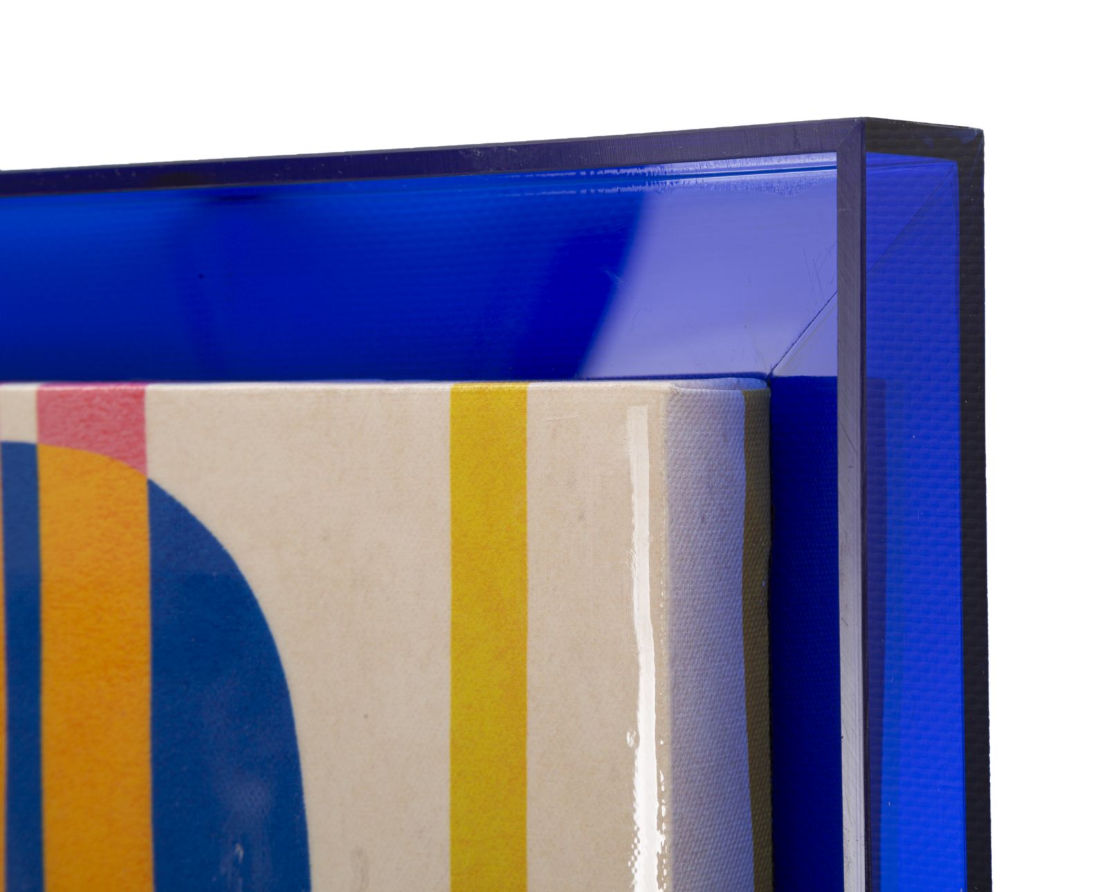 MODIS WITH FRAME LACQUERED CANVAS PRINT -B- CM 60X3,3X80 - slika 4