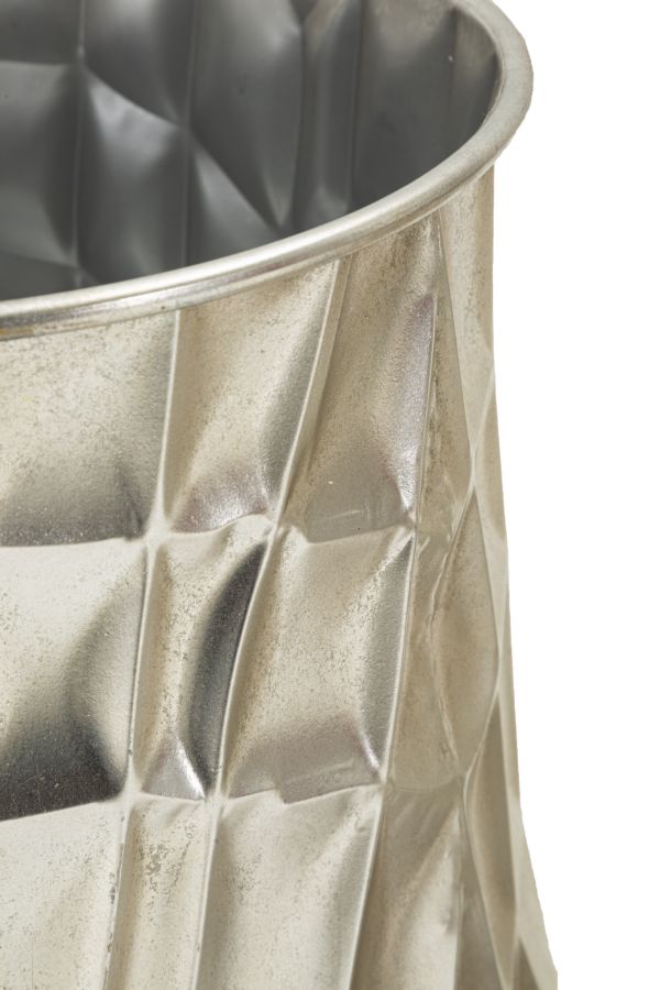 P/SILVER VASES SET 3 PCS CM Ø35X38,5-27,5X33-18,5X26,5 - slika 4