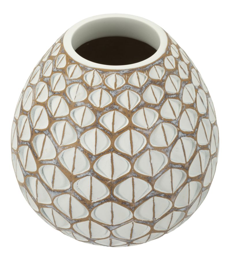 RESIN VASE TIBET CM Ø27X27 - slika 2