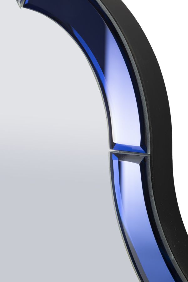 TANGIER BLUE WALL MIRROR CM 55X2X150 ( INSIDE MIRROR SIZE CM 49X144) - slika 4