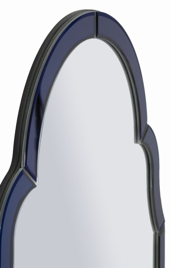 TANGIER BLUE WALL MIRROR CM 47X1X80 ( INSIDE MIRROR SIZE CM 41X74) - slika 2