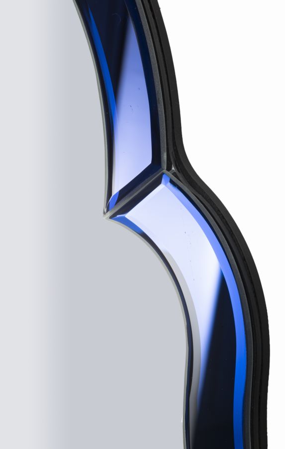TANGIER BLUE WALL MIRROR CM 47X1X80 ( INSIDE MIRROR SIZE CM 41X74) - slika 4