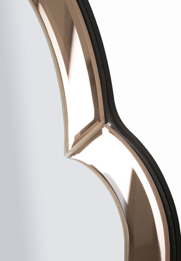 TANGIER WALL MIRROR PINK CM 47X1X80 ( INSIDE MIRROR SIZE CM 41X74) - slika 3