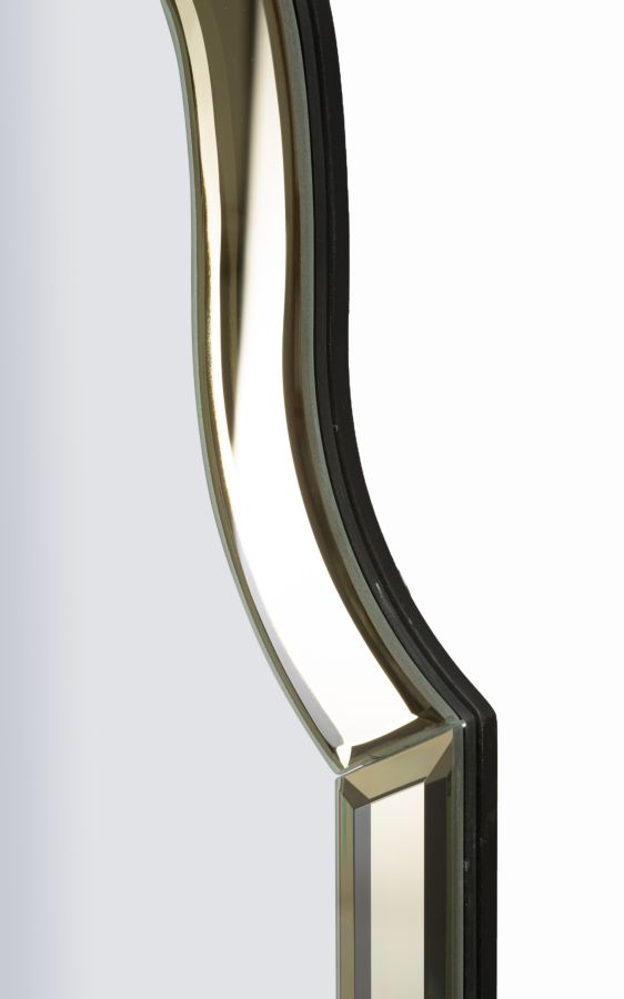 WALL MIRROR ISTANBUL GOLD CM 60X1X90 ( INSIDE MIRROR SIZE CM 54X84,5) - slika 3