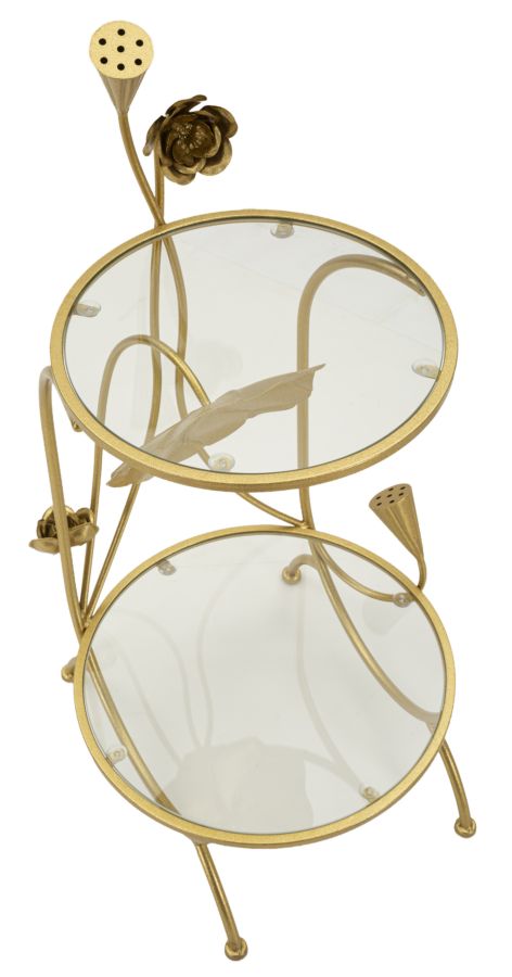 TABLE 2 SHELVES FLOWERS CM Ø 40x78 - slika 4