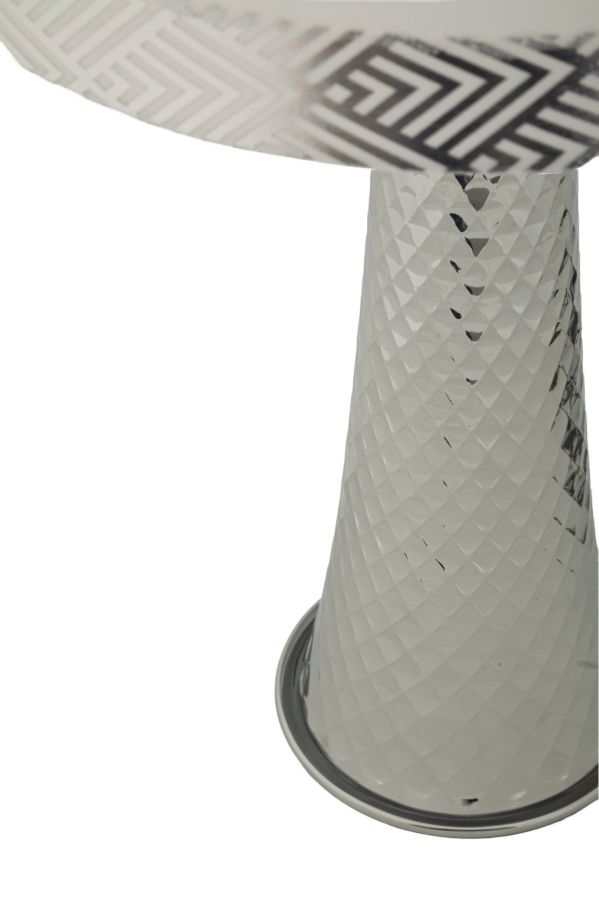 TOWER TABLE LAMP SILVER CM 30 X 54 - slika 4
