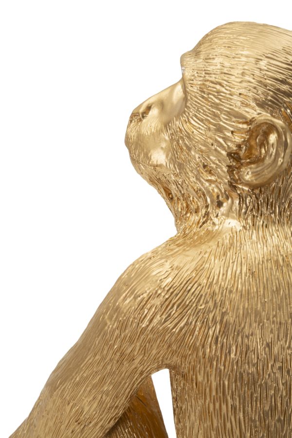 TABLE LAMP MONKEY SITTING GOLD CM 33X33X32 - slika 6