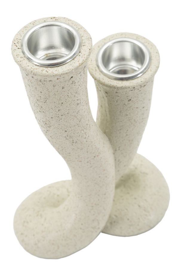 CANDLE HOLDER STONS CM 10X6,5X17,5 - slika 3