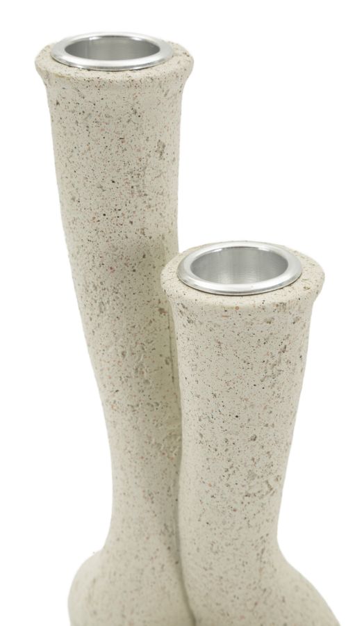 CANDLE HOLDER STONS CM 10X6,5X17,5 - slika 5