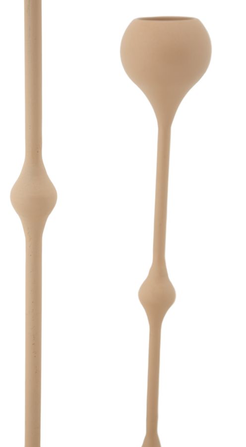 CANDLE HOLDER SLIMMY PINK SET 2 PCS CM Ø 8X26-8X37 - slika 3