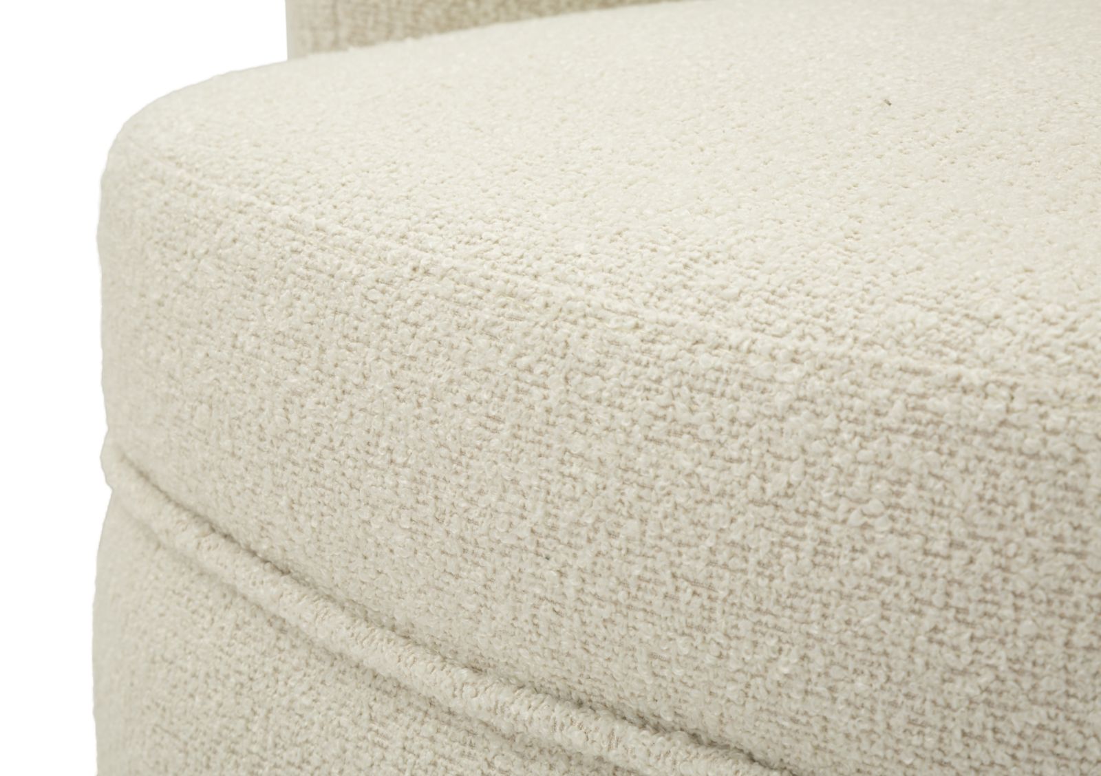 TORINO CREAM SWIVEL ARMCHAIR CM 70X72X75 (SEAT HEIGHT CM 44,5) - slika 7