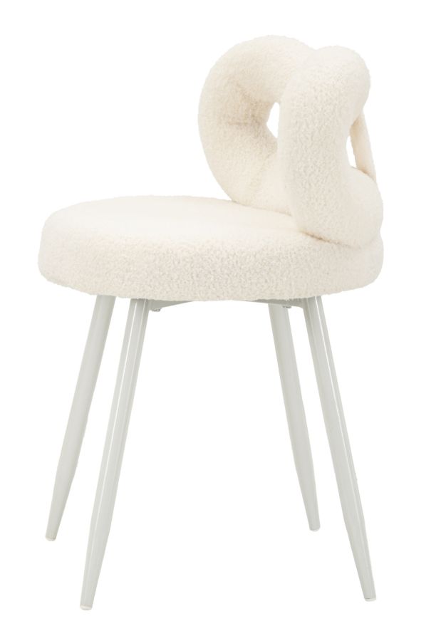 ILARY MINI CHAIR WHITE CM Ø 40X67
(SITTING HEIGHT CM 46) - slika 3