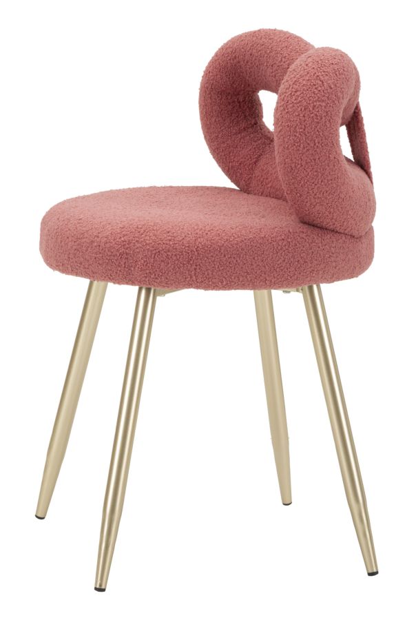ILARY MINI CHAIR PINK CM Ø 40X67
(SITTING HEIGHT CM 46) - slika 3